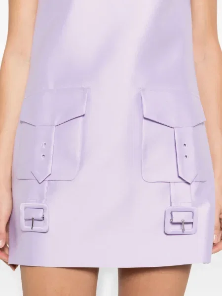 Rochie mini Self-portrait de costum violet