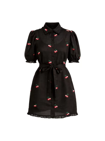 Sukienka koszulowa Twinset czarna