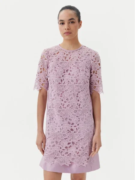 Luisa Spagnoli Rochie cocktail Pendice violet