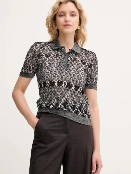 Missoni rochie midi drept negru