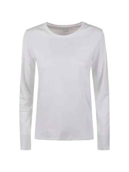 Lung tricou Majestic Filatures alb