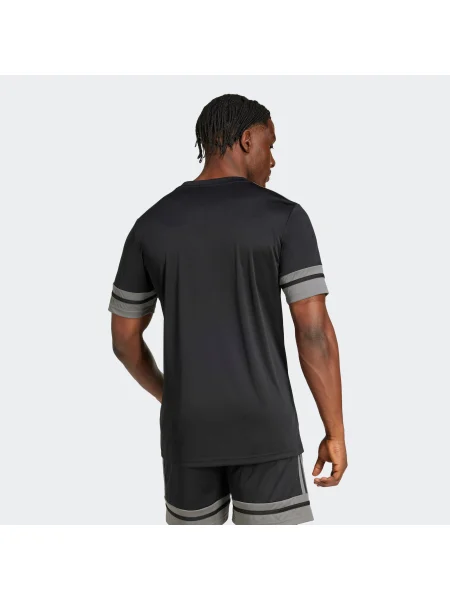 ADIDAS PERFORMANCE Tehnička sportska majica Squadra siva / vatreno crvena crna