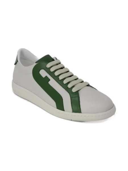 Sneakersy Furla skórzane białe