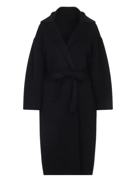 Płaszcz Alberta Ferretti wełniany czarny