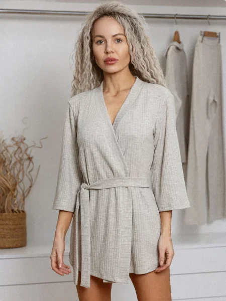 Халат Leinle бежевий