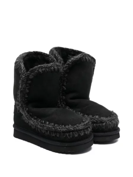Buty do kostki dziecięce Mou czarne