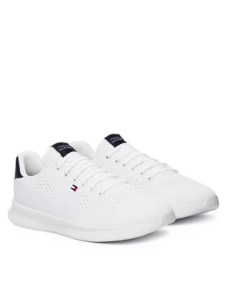 Tommy Hilfiger LIGHTWEIGHT RUNNER KNIT tenisice za muškarce bijela