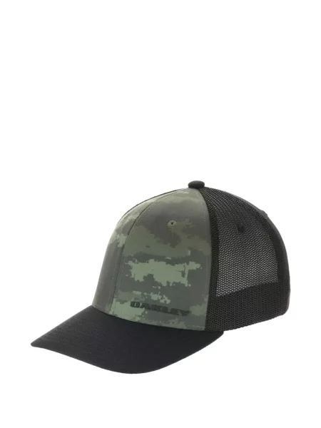 Șapcă Oakley cu imagine plasă negru
