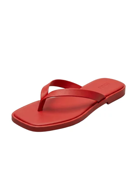 EDITED Flip-flops Willow' roșu