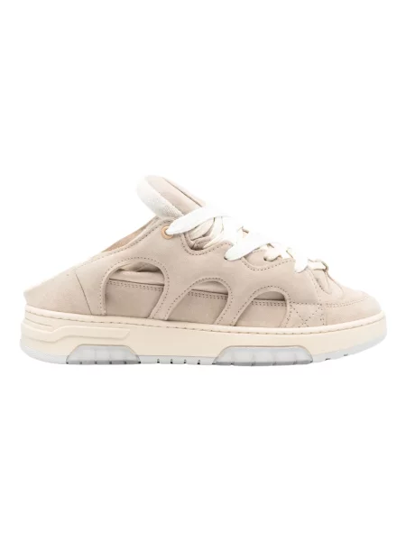 Sneakersy Santha skórzane beżowe