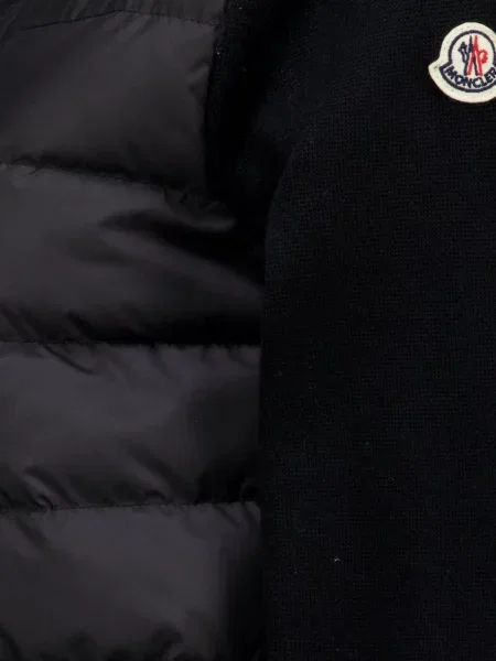 Cardigan Moncler de lână negru