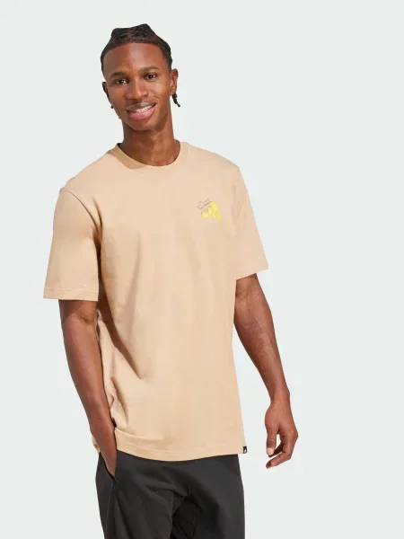 Футболка Adidas коричневая