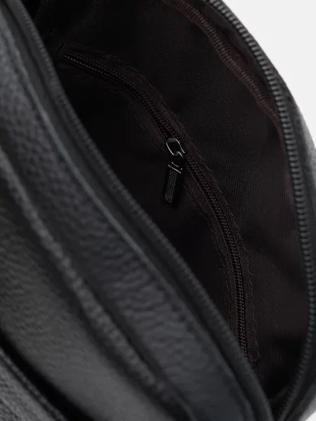 Borsa Leather Мессенджер Шкіра чорний