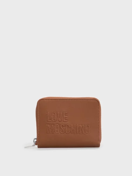 Кошелек Moschino коричневый
