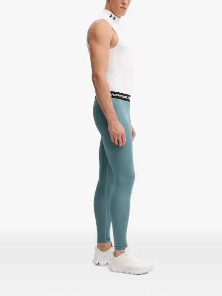 Leggings Under Armour cu autograf albastru