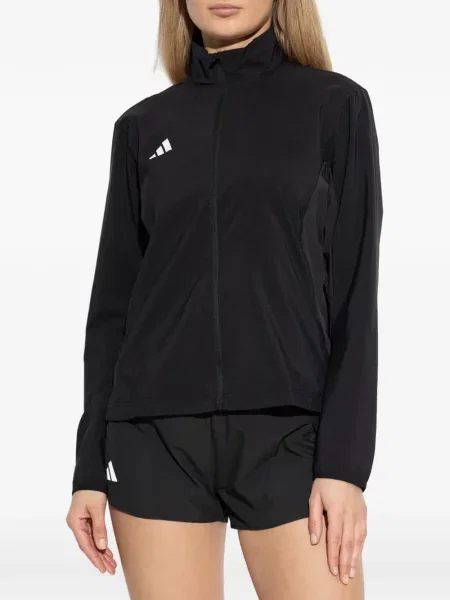 Τένις φόρεμα Adidas με λαιμόκοψη v με αυτόγραφο μαύρο