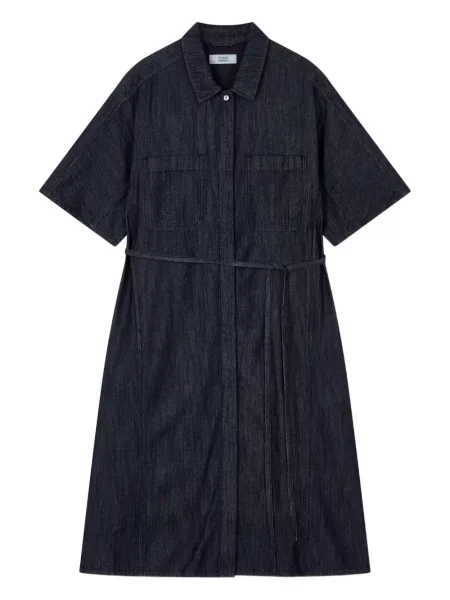 Rochie din denim Studio Tomboy de costum albastru
