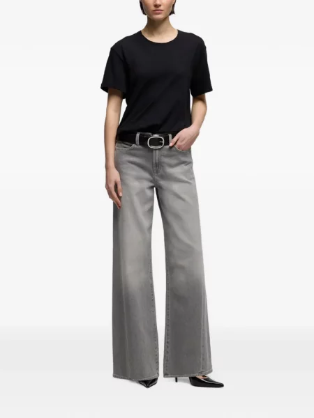 Blugi cu picior larg 7 For All Mankind gri