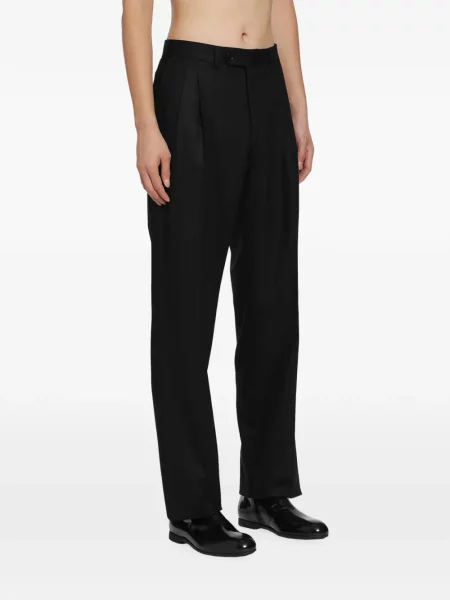 Pantaloni Salon C. Lundman de flanelă negru