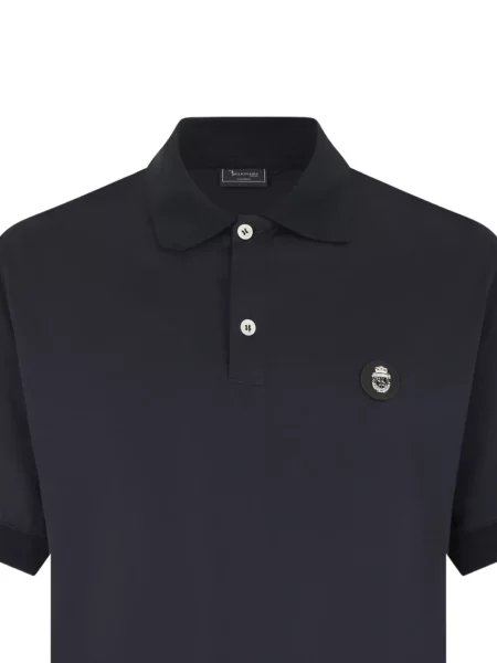 Polo Billionaire με απλικέ μπλε