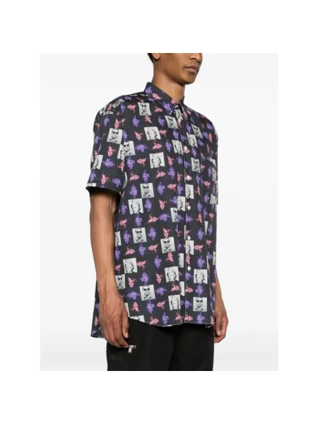 Koszula z krótkim rękawem Comme Des Garcons z nadrukiem