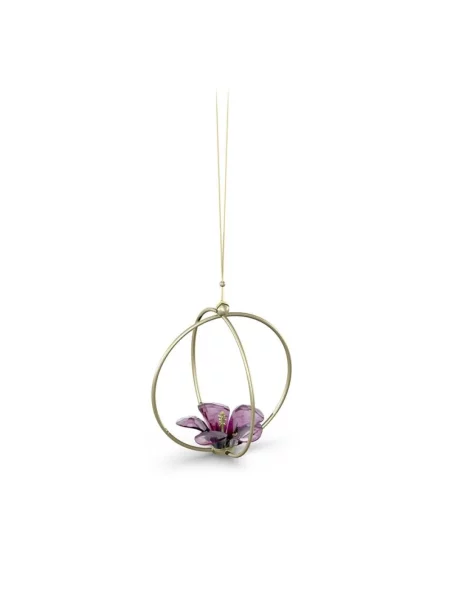 Broszka Swarovski fioletowa