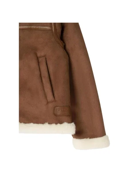 Palton copii Pepe Jeans maro