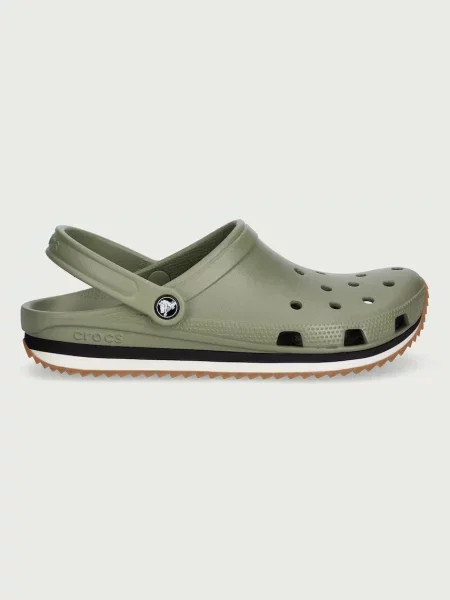 Crocs șlapi mocasini pentru bărbați Classic Retro Runner Clog verde