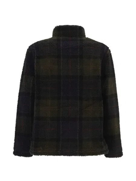 Флийс карирано яке Barbour зелено