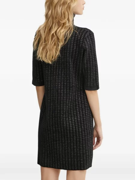 Rochie mini Morgan tricotate negru