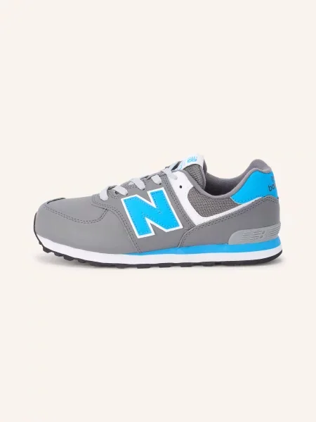 New Balance Sneakersy tmavě šedá / modrá bílá