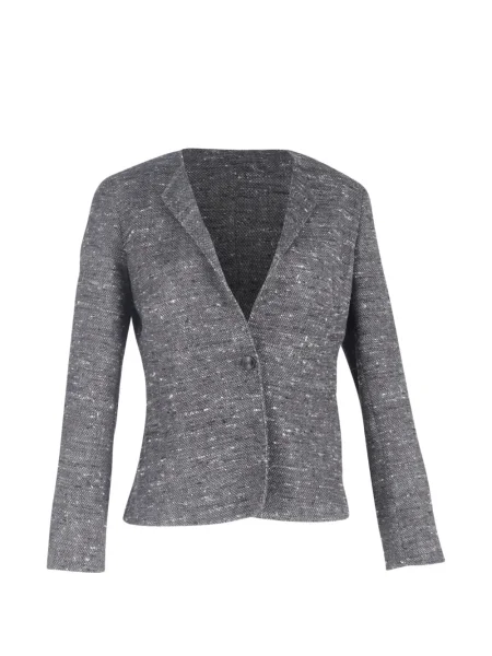Sacou Max Mara din tweed gri