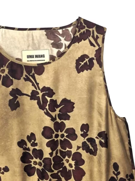 Rochie Uma Wang cu model floral cu imagine