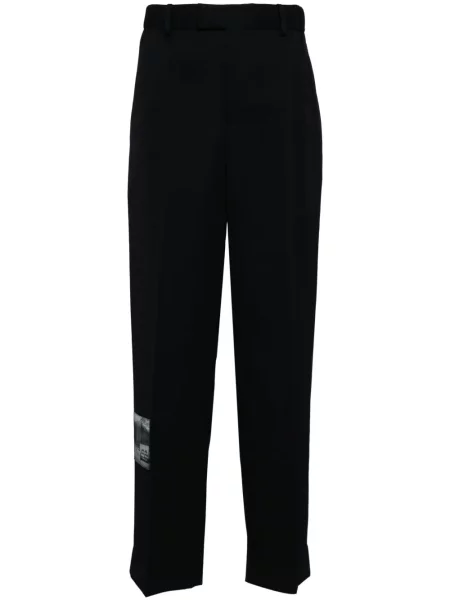 Pantaloni chino Undercover cu petice albastru