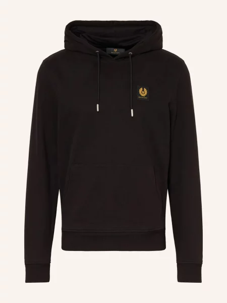 Belstaff Bluza Z Kapturem schwarz czarna
