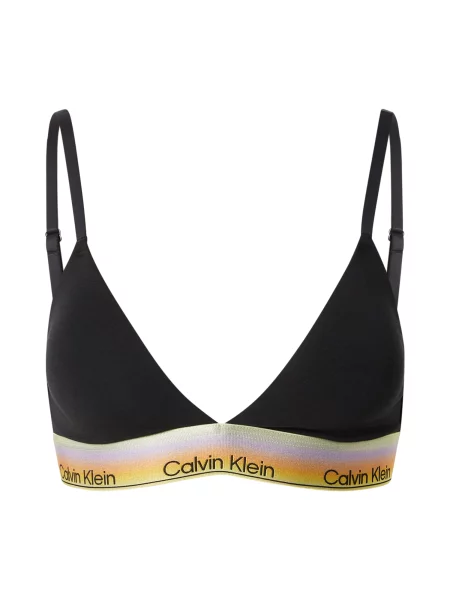 Calvin Klein Swimwear Bikini partea de sus negru