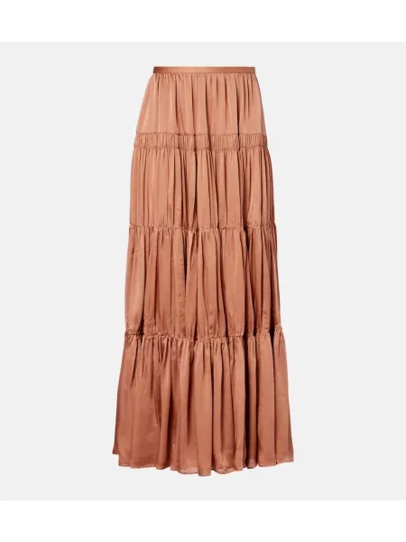 Satenasto maxi krilo Ulla Johnson roza