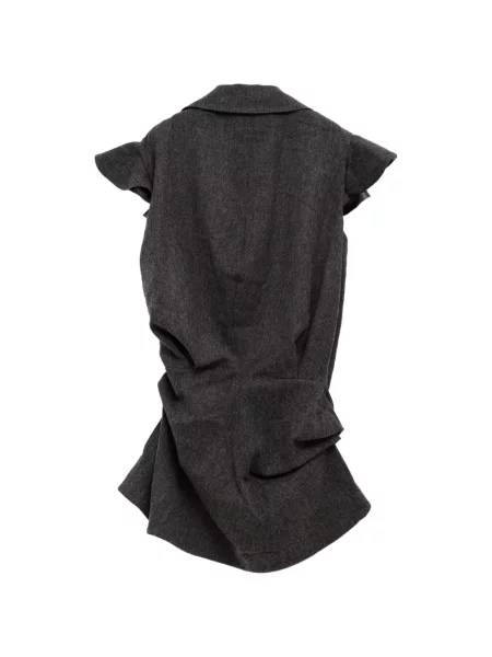Rochie mini August Barron cu volane gri