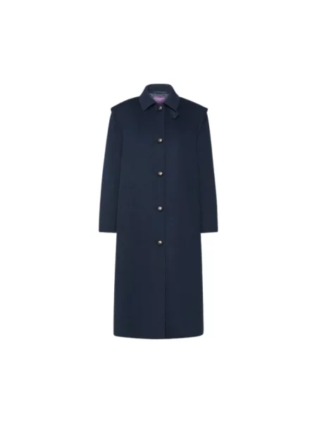 Płaszcz Weekend Max Mara niebieski