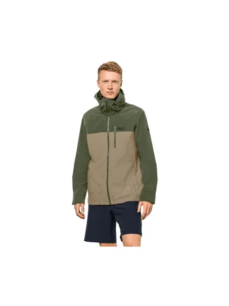 Geacă Jack Wolfskin verde