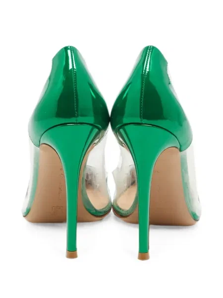 Pantofi cu toc Gianvito Rossi verde
