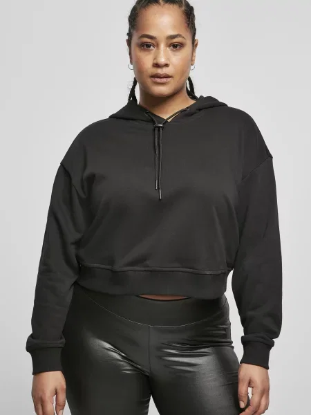 Geacă Urban Classics din material terry negru