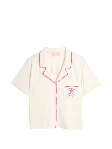 Pijamale Juicy Couture cu imagine alb