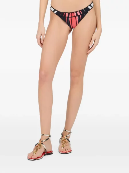 Bikini Roberto Cavalli cu imagine negru