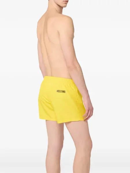 Slip de baie Moschino galben