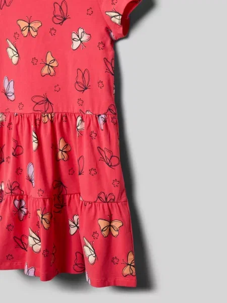 Lekko rozszerzana sukienka casualowa z mieszanki bawełny S.oliver Red Label