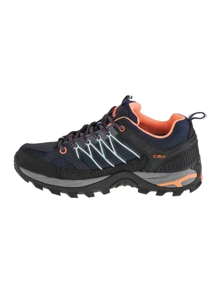 Trekové boty CMP Rigel Low blue/giada/peach modré