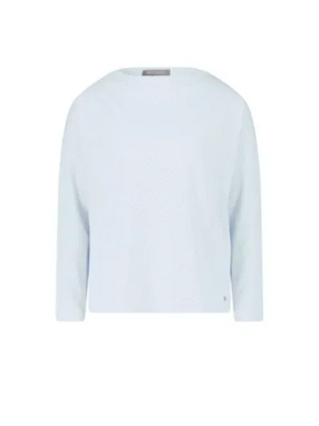 Top Betty & Co z okrągłym dekoltem niebieski