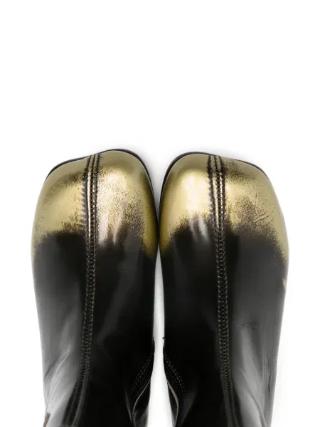 Botki dziecięce Mm6 Maison Margiela czarne