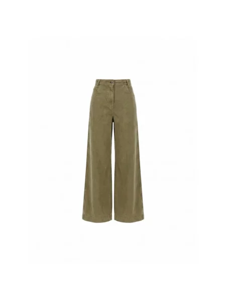 Spodnie Max Mara zielone